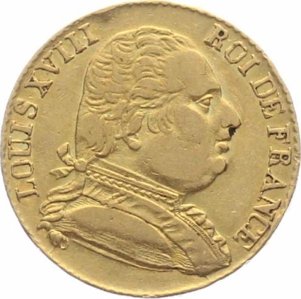 Frankreich 20 Francs 1815 R - Louis XVIII. - London